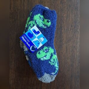 Kids 3 Pairs Fluffy Slipper Socks, New With Tag